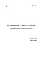 Referāts 'Mati un to kopšana ar dabīgiem līdzekļiem', 1.