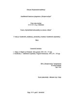 Konspekts 'Konferenču saturs un forma', 1.