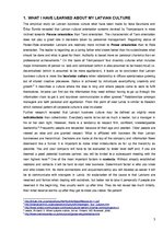 Referāts 'Culture of Latvia and Ireland', 3.