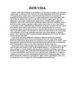 Konspekts 'Baltā krāsa', 1.