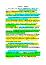 Eseja 'Argumentēta eseja bioloģijā par abortu', 1.