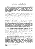 Referāts 'Adventisms', 7.