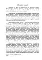 Referāts 'Adventisms', 9.