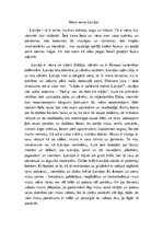 Eseja 'Mana zeme Latvija', 1.