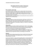 Konspekts 'Parenthood and Procreation', 1.