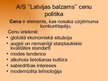 Prezentācija 'A/s "Latvijas Balzams"', 2.