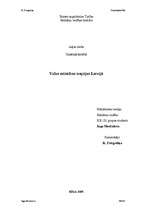 Konspekts 'Vides attīstības iespējas Latvijā', 1.