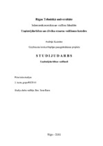 Referāts 'SIA "Ķekavas avots" konkurētspējas paaugstināšanas projekts', 1.