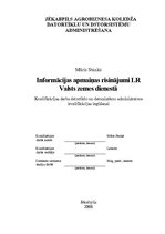 Diplomdarbs 'Informācijas apmaiņas risinājumi Latvijas Republikas Valsts zemes dienestā', 1.