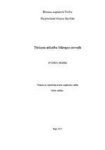 Referāts 'Tūrisma attīstība Mārupes novadā', 1.