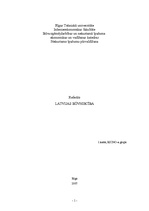 Referāts 'Latvijas būvniecības raksturojums', 1.