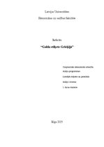 Eseja 'Galda etiķete Grieķijā', 1.