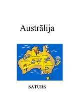 Referāts 'Austrālija', 1.