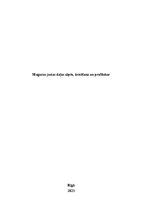 Referāts 'Muguras jostas daļas sāpēs, ārstēšana un profilakse', 1.