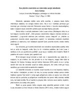 Konspekts 'Kas jāievēro mutvārdu un rakstveida saziņā mūsdienās', 1.