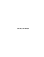 Konspekts 'Neiznēsāts bērns. Fizioloģija, ēdināšana, aprūpes īpatnības', 1.