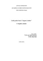 Prakses atskaite 'Lauka prakse kursā "Augsnes zinātne"', 1.