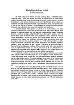 Eseja 'Dažādā pasaule un es tajā. Labestības diena', 1.