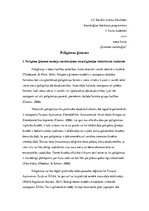 Eseja 'Poligāmas ģimenes', 1.