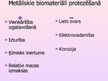 Prezentācija 'Metāliskie biomateriāli locītavu protezēšanā', 3.