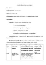 Konspekts 'Latviešu valodas konspekts 2.klasei', 1.