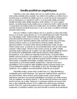 Eseja 'Kredītu pozitīvā un negatīvā puse', 1.