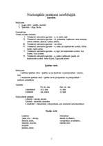 Konspekts 'Nozīmīgākie jautājumi morfoloģijā', 1.