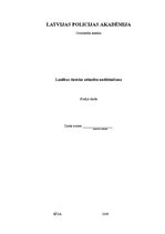 Referāts 'Laulības tiesisko attiecību nodibināšana', 1.