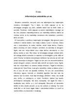 Eseja 'Informācijas sabiedrība un es', 1.