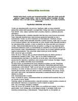 Konspekts 'Seksuālās novirzes. Homoseksuālims, tā cēloņi', 1.