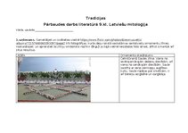 Konspekts 'Latviešu mitoloģija', 1.