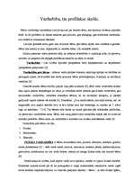 Konspekts 'Vardarbība, tās profilakse skolās', 1.