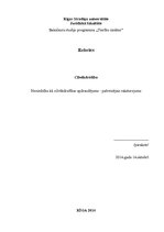 Referāts 'Noziedzība kā cilvēkdrošības apdraudējums - pašreizējais raksturojums', 1.