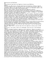 Eseja 'Opportunities and Challenges ', 1.