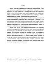 Diplomdarbs 'Terorisma novēršanas kriminoloģiskās problēmas', 8.