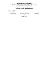 Prakses atskaite 'Grāmatvedības prakses atskaite', 1.