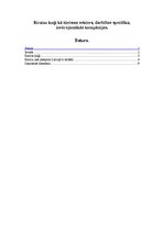 Konspekts 'Kruīzu kuģi kā tūrisma sektors, to darbības specifika, ievērojamākās kompānijas', 1.