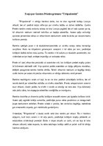 Eseja 'Eseja par Gunāra Priedes grāmatu “Trīspadsmitā”', 1.