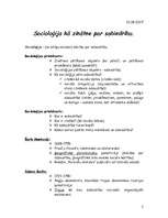 Konspekts 'Ievads socioloģijā', 2.