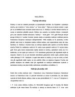 Konspekts 'Malārija', 2.