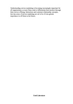 Referāts 'Services Marketing', 7.