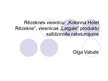Prezentācija 'Rēzeknes viesnīcu "Kolonna Hotel Rēzekne" un viesnīcas "Latgale" produktu salīdz', 1.