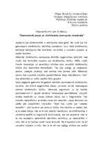 Konspekts 'Postmodernā pieeja un cilvēktiesību koncepcija mūsdienās', 1.