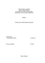 Referāts 'Laulāto mantas sadale šķiršanās gadījumā', 1.