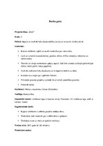 Konspekts 'Projekta nedēļas plāns 2.klasei. Koki', 2.