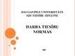 Prezentācija 'Darba tiesību normas', 1.