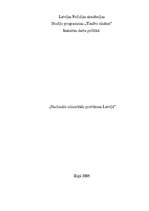 Konspekts 'Nacionālo minoritāšu problēmas Latvijā', 1.