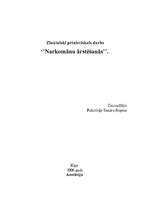 Referāts 'Narkomānija', 1.
