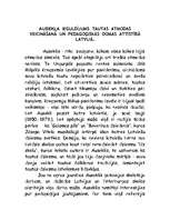 Konspekts 'Auseklis', 1.