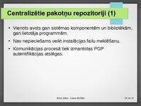 Prezentācija 'Linux drošība', 18.